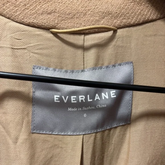 Beautiful Everlane Camel Color Wool Coat